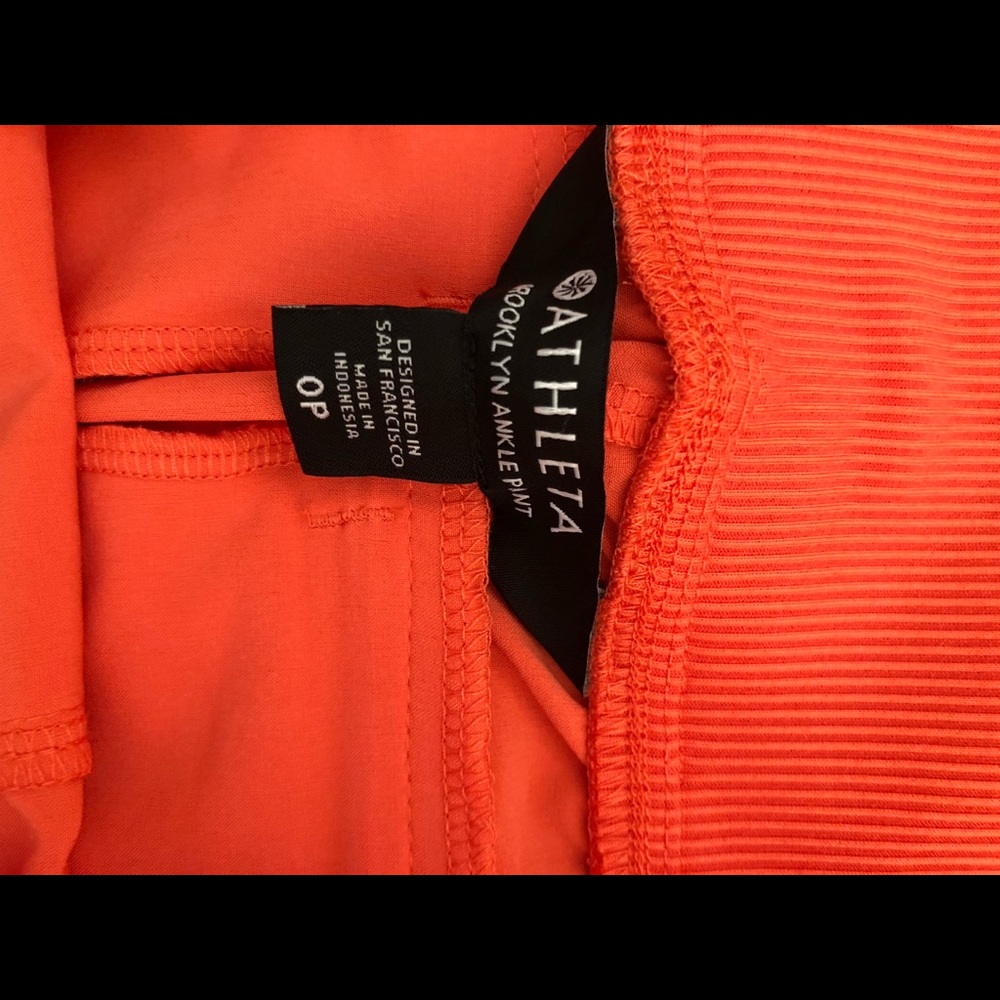 Athleta Brooklyn Ankle Pants, NWT, OP - Picture 3 of 5